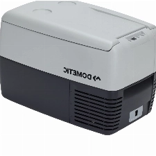 Dometic CoolFreeze CDF 36, tragbare elektrische Kompressor-Kühlbox/Gefrierbox, 31 Liter, 12/24 V für Auto, Lkw oder Boot mit Batteriewächter, Grau