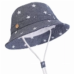 DRESHOW Unisex Baby Kleinkinder Sonnenhut Kappe Mütze Fischerhut Strandhut Kinder Baby Stern Sommerhut UV Schutz UPF 50+