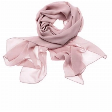 Dresstells Chiffon Schal Stola für Abendkleider in Verschiedenen Farben Blush 190cmX70cm/ Medium