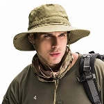 Dsaren Sonnenhut Herren Damen UV Schutz Faltbar Safari Hut Anglerhut Breiter Rand Wanderhut Fischerhut Sommer Outdoor