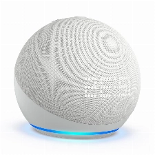 Echo Dot mit Uhr (5. Gen., 2022) | Smarter WLAN- und Bluetooth-Lautsprecher mit Uhr und Alexa und mit gigantischem, sattem Klang | Weiß