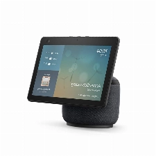 Echo Show 10 (3. Generation) | Hochauflösendes Smart Display mit Bewegungsfunktion und Alexa, Anthrazit