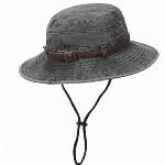 EKMTBJXY Fischerhut Sonnenhut Herren Damen UV Schutz Gartenhut Outdoor Wanderhut Buschhut Faltbar Safari Hut Military Green