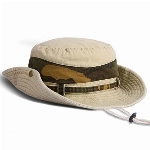 EKMTBJXY Sonnenhut Herren UV Schutz Baumwolle Sommerhut Fischerhut Outdoor Gartenhut Buschhut Wanderhut Boonie Faltbar Safari Hut