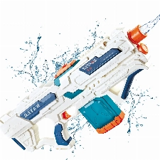 Elektrische Wasserpistole 200 Bomben Ununterbrochen Abschießen, YTKIH Automatische Wasserspritzpistole Elektrisch mit Großer Reichweite Kinder, Wasserpistole IP67 wasserdichtes Schwimmspielzeug