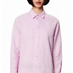 ESPRIT Bluse aus Leinenmix