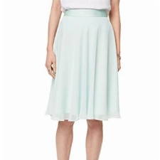 ESPRIT Collection Knielanger Chiffonrock