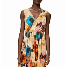 ESPRIT Collection Midikleid mit Allover-Print