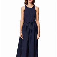 ESPRIT Midikleid aus Baumwolle