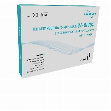 EUROPAPA® 5x Corona Laientest Selbsttest Covid-19 Antigentest auf SARS-CoV-2 Schnelltest zur Eigenanwendung Testkassete Probentupfer Antigenextrakt einzelverpackt