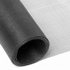 fowong Fliegengitter Gewebe DIY Fenster Insektenschutzgitter aus hochwertigen Materialien 250x120cm Insektenschutz Fenster für Balkontür Wohnzimmer Terrassentür Grau