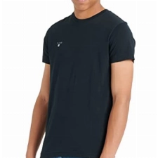 GANT Herren T-Shirt SOLID, Grau (Black 5), XXXX-Large (Herstellergröße: 4XL)