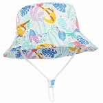 GEMVIE Sonnenhut Baby Junge Kinder Mütze Sommerhut Mädchen Baumwolle Kappe Sommer Sonnenschutz Fischer Hat mit Druckmuster