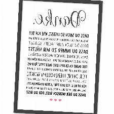 Geschenk für Frauen und Männer - Partner und Pärchen zum Hochzeitstag Valentinstag Jahrestag-Geschenk für Sie und Ihn