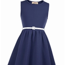 GRACE KARIN Elegant Maedchen Rockabilly Retro 50er Kleid 11-12 Jahre CL10482-2