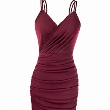 GRACE KARIN rot Kleid Elegante Kleider Business festkleid Damen Rockabilly Kleid CL1151-2 XL