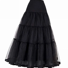 GRACE KARIN Underskirt Women Rockabilly Petticoat Reifrock für brautkleid Unterrock XL CL421-1