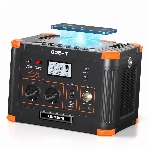 Grecell Portable 500 W Power Station, 519 Wh Lithium Battery (Tip 1000 W) Solar Generator with AC/DC/USB, Power Station Solar for Camping, Outdoors, Travel, and Emergencies