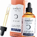 Größe 60ml. BIO Hyaluron Serum mit Vitamin C/E Hochkonzentriert–Anti-Falten/Dunkle-Flecken. Hyaluronsäure-Gesichtsserum, ideal als Augenkonturcreme und für Dermaroller. Anti-Aging Vegane Naturkosmetik