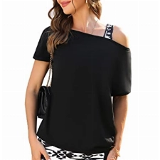 Gyabnw Damen Kleid Sommerkleid Shirtkleider Elegant Jerseykleid Sommerlicher Zweiteiler - Kleid & Oversize Shirt für Party, Schwarz B, M