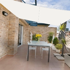 HENG FENG Sonnensegel Rechteckig 2.5x3m Wasserdicht PES Polyester Sonnenschutz Windschutz Wasserabweisend UV Schutz für Balkon Garten Terrasse Beige