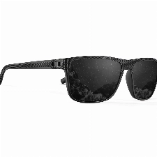 HENGOSEN Sonnenbrille Herren Polarisiert, Vintage Rechteckig Polarisierte Sonnenbrille Outdoor Sportarten Sonnenbrillen UV400 Schutz