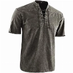 Herren Leinenhemd Kurzarm Leinen Top Oberteil Hemd Langarm Regular Fit Freizeithemd Shirts Sommerhemd (grau,5XL)