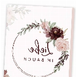 HIMMEL.HERZ.PAPIER Schwangerschaftstagebuch, Tagebuch für die Schwangerschaft zum eintragen, Fotoalbum zum selbstgestalten, ich bin schwanger, Geschenke für Schwangere