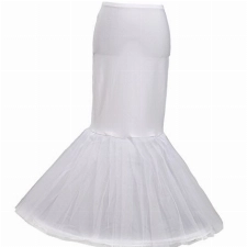 HIMRY Damen Kx_tkb0020-white Unterrock, Weiß, Einheitsgröße EU