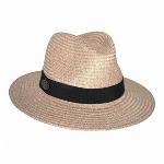 House of Ord Cape Town Phoenix Pana-Mate | Damen Sonnenhut Fedora Panama Stil UPF50+ UV Schutz Einstelbar Unisex Natürlich M/58cm