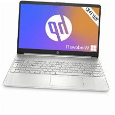 HP Laptop 15,6 Zoll FHD Display, AMD Ryzen 5-5500U, 16GB DDR4 RAM, 512GB SSD, AMD Radeon Grafik, QWERTZ Tastatur, Windows 11, Silber