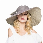 iHomey Faltbarer Sonnenhut mit großer Krempe, Sonnenhut, UV-Schutzfaktor 50+, Sonnenschutz, für Reisen und Strand