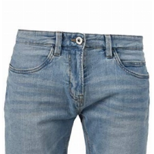 Indicode Quentin Herren Jeans Shorts Kurze Denim Hose Mit Destroyed-Optik Aus Stretch-Material Regular Fit, Größe:XL, Farbe:Blue Wash (1014)