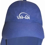 iQ-UV Schutz Kappe mit Nackenschutz iQ Company Sonnenschutz UV Cap recycelt