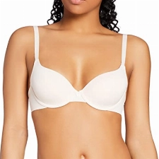 Iris & Lilly Damen Demi-BH Mikrofaser, Blassrosa, 80B