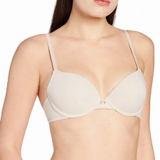 Iris & Lilly Damen Push-up-BH Mikrofaser, Sand, 85C