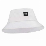 ISIYINER Fischerhut Baumwolle Bucket Hat Strandhut Freizeithut Schlapphut Outdoor-Hut für Wandern Camping Strand 56-58 cm Weiß
