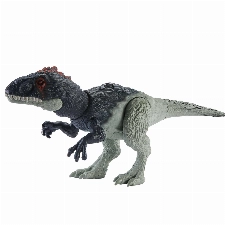 JURASSIC WORLD Wild Roar Eocarcharia: Realistisches Dinosaurier-Spielzeug mit interaktiven Funktionen
