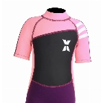 Kids Shorty Neoprenanzug, 2,5 mm Neopren Einteiler Badeanzüge UV-Schutz Badeanzüge für Mädchen Jungen Schwimmen Tauchen Schnorcheln Surfen