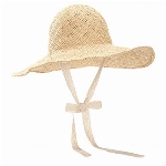 Kmbcove Stroh Sommerhut Wide Rand Sonnenhüte mit Spitzenbänder Faltbar UV Schutz Floppy Strandmütze für Frauen Damen Tourismus Reise Urlaub Wandern (Beige)