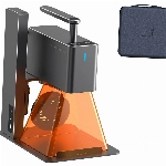 LaserPecker L2 Graviermaschine Laser Gravur Gerät 5W 36000mm/min Tragbar Laser Schneidemaschine Lasergravur Maschine Bluetooth Laser Engraver für Holz Papier Glas - mit Schutztasche