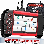 LAUNCH OBD2 Scanner Touch PRO Elite- 2022 Neues Scan-Tool mit 20 Resets Injector Coding Oil SAS EBP BMS DPF ABS Entlüftung Drosselklappenanpassung Autoscanner, Diagnosetool für alle Systeme, Auto-VIN