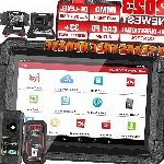 LAUNCH X431 IMMO Elite obd2 Diagnosegerät Auto,Vollständige Schlüsselprogrammierung LAUNCH diagnosegerät, obd2 diagnosegerät für alle Fahrzeuge, mit 39+ Reset Service,ABS, Öl, EPB, DPF, BMS, SAS usw