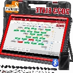 LAUNCH X431 PRO3S+ 2.0 OBD2 Diagnosegerät OE-Level Alle System Scanner mit ECU Codierung, Bidirektionaler Steuerung, Diagnosegerät Auto mit 35+ Reset Service,ABS, Öl, EPB, DPF, BMS, SAS usw