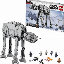 LEGO 75288 Star Wars at-at, Walker Spielzeug, Set zum 40. Jubiläum für Kinder und Erwachsene, Fahrzeug-Spielzeug mit Minifiguren inklusive Luke Skywalker und 2 Snowtrooper