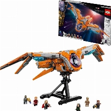 LEGO 76193 Marvel Super Heroes Das Schiff der Wächter Avengers Spielzeug Set aus Guardians of The Galaxy, Thor und Star-Lord Minifiguren, Geschenke für Jungen und Mädchen, Teenager