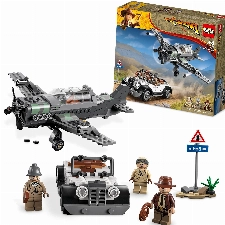LEGO 77012 Indiana Jones Flucht vor dem Jagdflugzeug - Ein packendes Action-Set für Fans des legendären Archäologen!