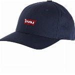 Levi's Herren Mid Batwing Flexfit Schirmmütze, Blau (Navy Blue 17), One size (Herstellergröße: UN)