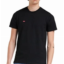 Levi's Herren Ss Original Hm Tee T-Shirt , Cotton + Patch Black, XL
