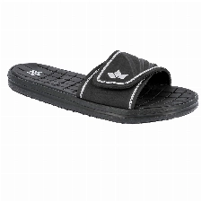 Lico Unisex Barracuda V Badeschuhe, Schwarz Silber, 45 EU